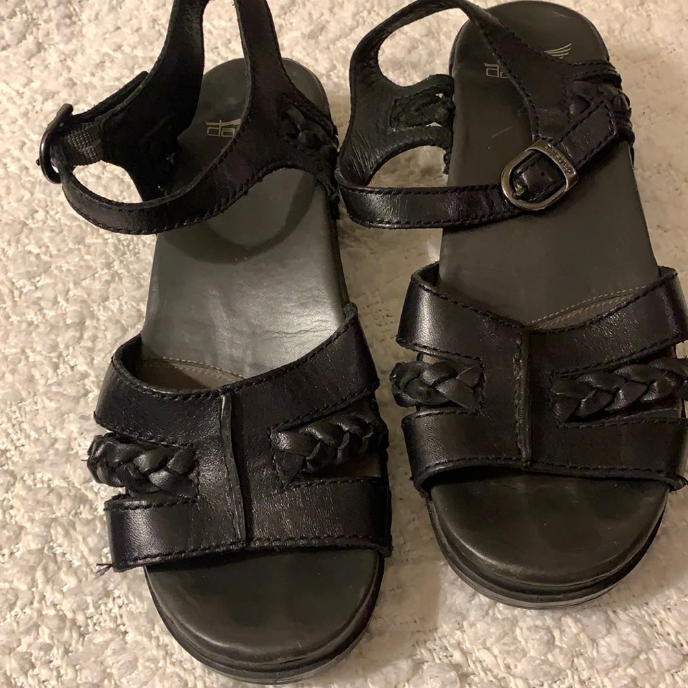 Dansko clog sandal, lightly worn, size 39
